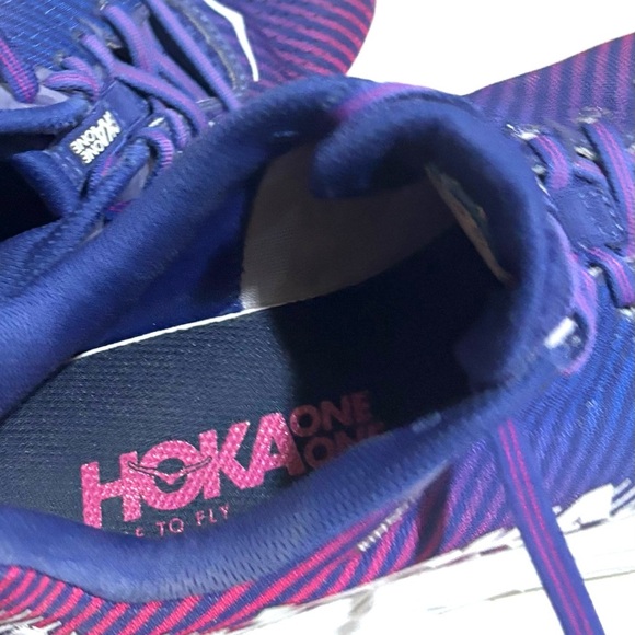 Hoka  rincon Blue and Purple Sneakers with Maximal Cushioning size US 8 - Picture 5 of 9